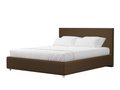 Кровать Кариба 200х200 темно-коричневого цвета с подъемным механизмом