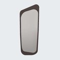 Зеркало настенное Woodi темно-коричневого цвета