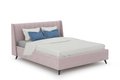Кровать Мелисса 160х200 с подъёмным механизмом и дном светло-розового цвета