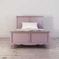 Кровать односпальная Leblanc лавандового цвета  120х200