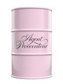 Кофейный столик-бочка Agent Provocateur розового цвета