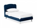 Кровать Candy темно-синего цвета 80х160