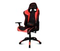 Игровое кресло Drift черного цвета с красными вставками