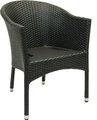 Кресло садовое Lugano черного цвета