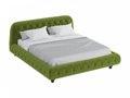 Кровать Cloud зеленого цвета 180х200