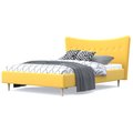 Кровать Финна 140x200 желтого цвета