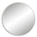 Зеркало настенное Орбита в серебряной раме