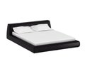 Кровать Vatta черного цвета с подъемным механизмом 160x200