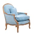 Кресло Aldo Light голубого цвета