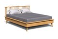 Кровать Elva 160х200 коричневого цвета