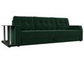 Прямой диван-кровать Атлантида зеленого цвета