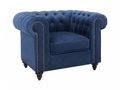 Кресло Chester Classic синего цвета 