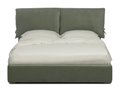 Кровать Boutique 200х200 серого цвета