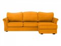 Угловой диван-кровать Sydney горчичного цвета