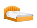 Кровать Queen Sharlotta 160х200 горчичного цвета с подъемным механизмом