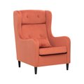 Кресло Галант оранжевого цвета 