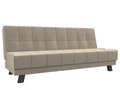 Прямой диван-кровать Винсент бежевого цвета