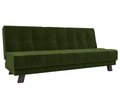 Прямой диван-кровать Винсент зеленого цвета
