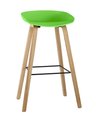 Барный стул Libra зеленого цвета