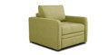 Кресло-кровать Бруно зеленого цвета 