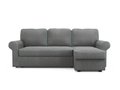 Угловой диван-кровать Tulon серого цвета