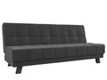 Прямой диван-кровать Винсент серого цвета