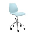 Офисный стул Maui голубого цвета