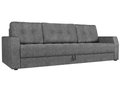 Прямой диван-кровать Атлантида серого цвета