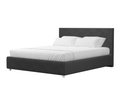 Кровать Кариба 200х200 серого цвета с подъемным механизмом