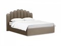 Кровать Queen Sharlotta 160х200 коричневого цвета с подъемным механизмом