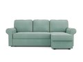 Угловой диван-кровать Tulon светло-бирюзового цвета
