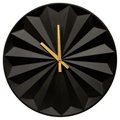 Часы настенные Клаус черного цвета