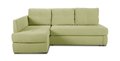 Угловой диван-кровать Арно зеленого цвета