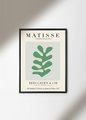 Постер Matisse Papiers Decoupes Green 70х100 в раме черного цвета