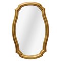 Настенное зеркало Эвелин золотого цвета