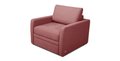 Кресло-кровать Бруно красного цвета 
