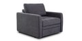 Кресло-кровать Бруно черного цвета 