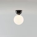 Потолочный светильник Aballs с основанием черного цвета 