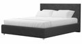 Кровать Кариба 160х200 серого цвета с подъемным механизмом 