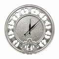 Настенные часы Fago серебристого цвета