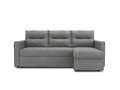 Угловой диван-кровать Macao серого цвета