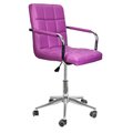 Офисный стул Rosio фиолетово-пурпурного цвета
