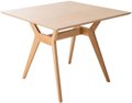 Обеденный стол Нарвик M светло-коричневого цвета 