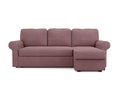 Угловой диван-кровать Tulon темно-розового цвета