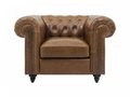 Кресло Chester Classic коричневого цвета