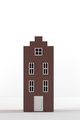 Шкаф-домик Амстердам Mini коричневого цвета