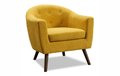 Кресло Florence желтого цвета