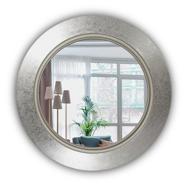 Настенное зеркало Fashion Elegant цвета серебра