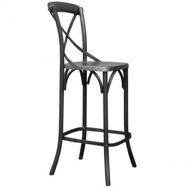 Металлический барный стул Twisted Iron