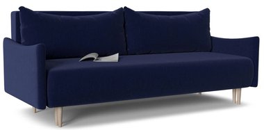 Диван-кровать Mille Smail синего цвета